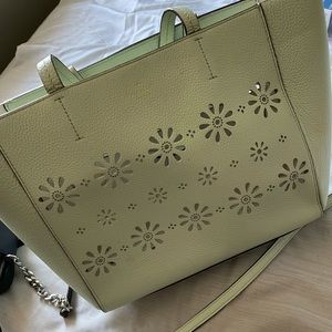 Kate spade mint tote purse